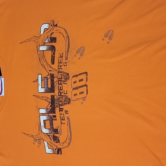 Realtree Racing Nascar Dale Jr Camo Orange Deer Large Hunting - Picture 5 of 13